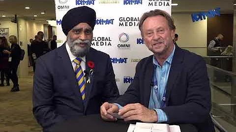 Harjit Sajjan Canada’s Minister of Int Development receives standing ovation at UCC XXVII Triennial