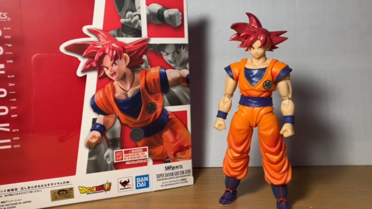 S.H.Figuarts】スーパーサイヤ人ゴッド孫悟空-正しき心がもたらす 