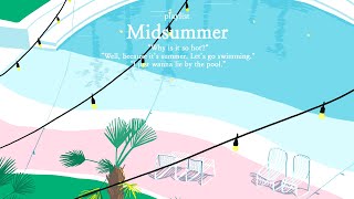 𝐩𝐥𝐚𝐲𝐥𝐢𝐬𝐭 Midsummer, Pool Vibes (with Sound of Waves)