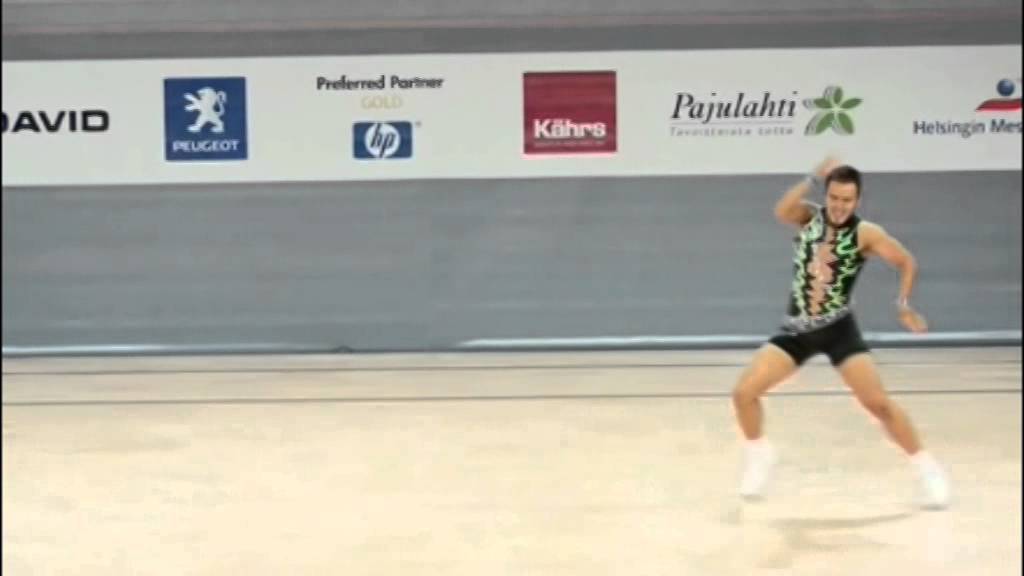 Tero Haapasalmi EM-kisat 2008 Helsinki Sports Aerobics Fisaf