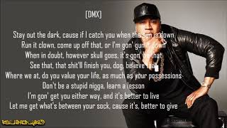 LL Cool J - 4, 3, 2, 1 ft. Canibus, DMX, Method Man & Redman (Lyrics)