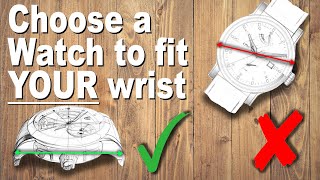Lugtolug width is much more inportant than diameter !!  | How to chose the correct watch size?!