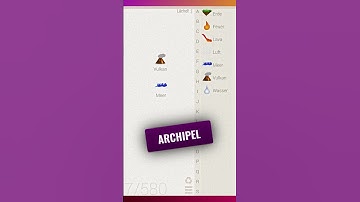 Das Archipel 🏝️🏝️🏝️ in Little Alchemy! #deutsch #tutorial #littlealchemy #shorts