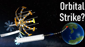 Making An Orbital Cannon in Kerbal Space Program
