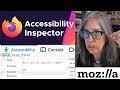 Understand Website Accessibility with the Firefox Accessibility Inspector