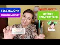 TESZTELJÜNK/KRÉMES SZEMFESTÉKEK #makeup #smink #drogeriemakeup