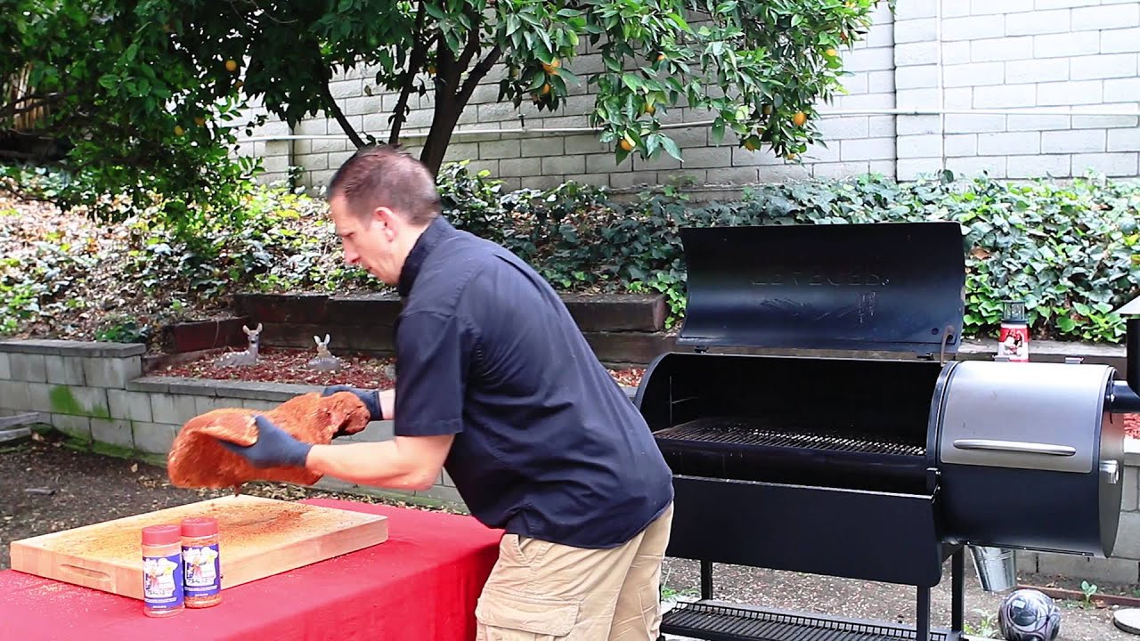 how to smoke a brisket traeger grill youtube