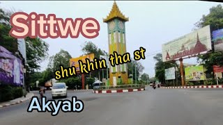 Sittwe (Akyab)| ride in the evening (POV)