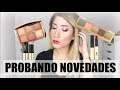 ¡PROBANDO NOVEDADES! Paleta Unlocked HOURGLASS, Base Stick y The Slim YSL y más!