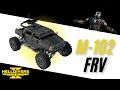The M-102 FRV of Helldivers 2
