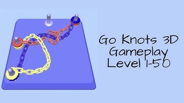 Go Knots 3D Gameplay Level 1-50