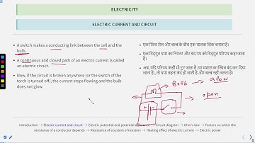 Electricity Part 1 #SATHEE_ENGG #swayamprabha #engineeringexams