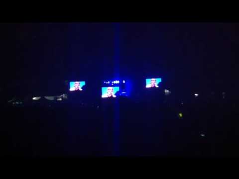 2010.08.01 atoms for peace Live(radiohead song) I Might Be Wrong  #fujirock
