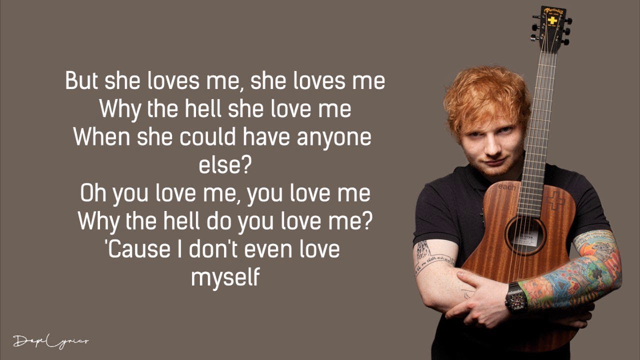 Ed Sheeran   Best Part Of Me feat YEBBALyrics 
