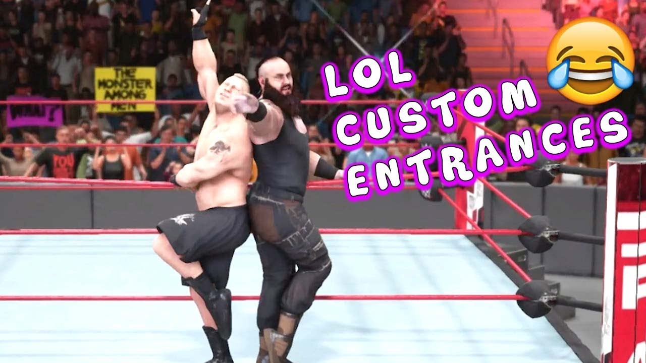 LOL Custom Entrances WWE 2K19 #5