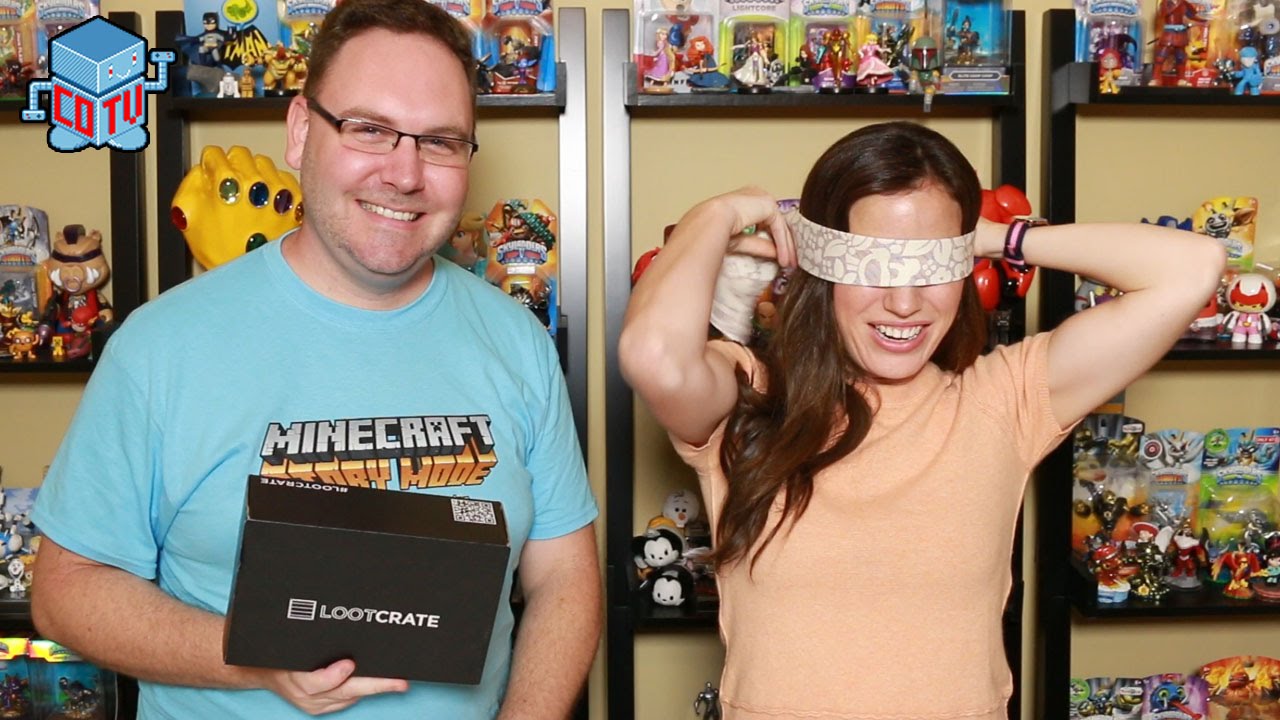 Blind Unboxing Loot Crate Sept 2015 Hailey Bright
