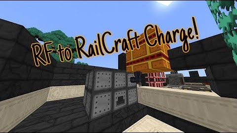 RF to Railcraft Charge! How to use RailCraft Charge - Modded Minecraft Tutorial