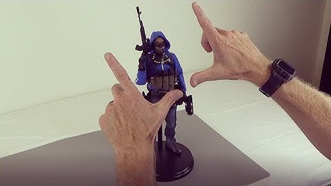 Sully Talks Kitbashes with a 1/6 scale Custom Division "Urban Samurai" Action Figure