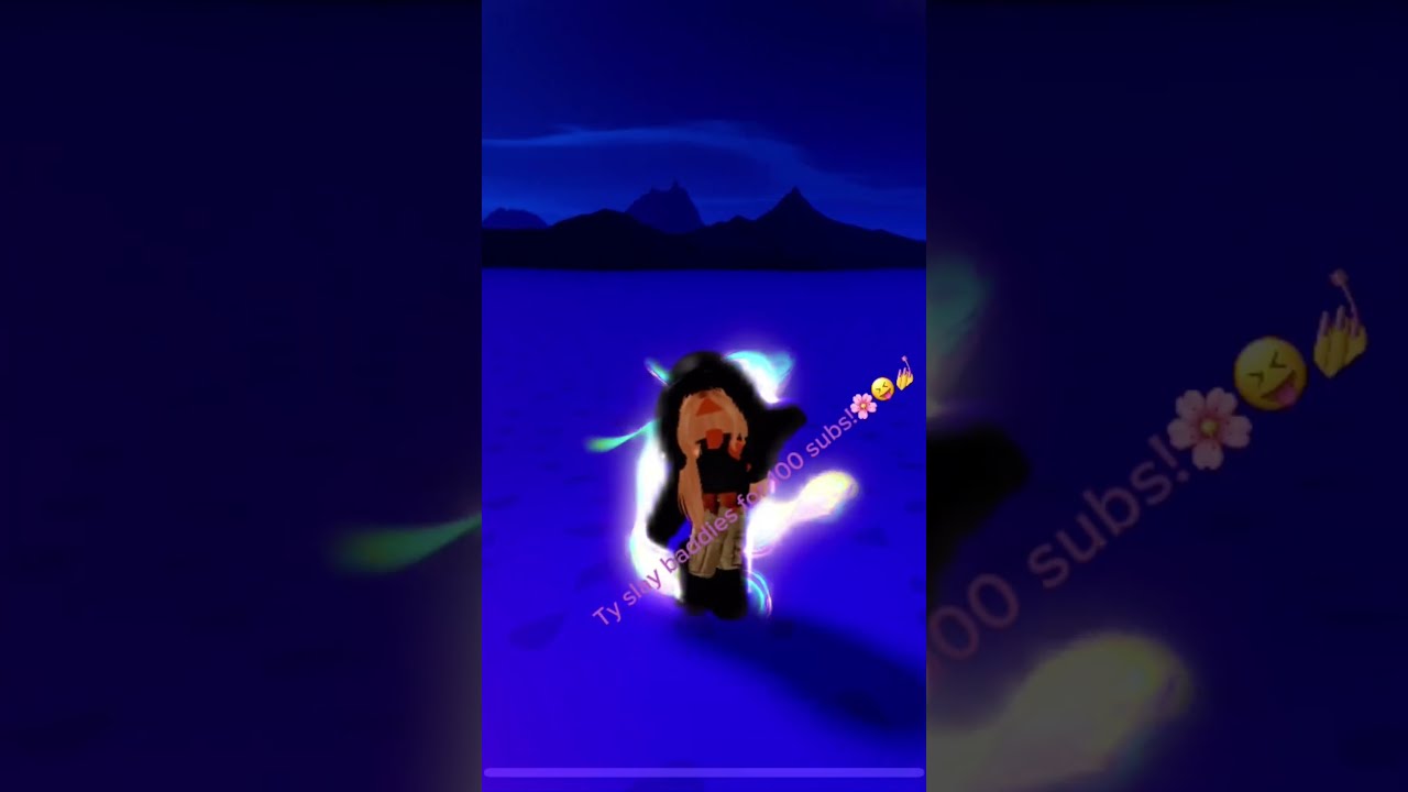 Tysm For 100 Subs Roblox Robloxedit Golden