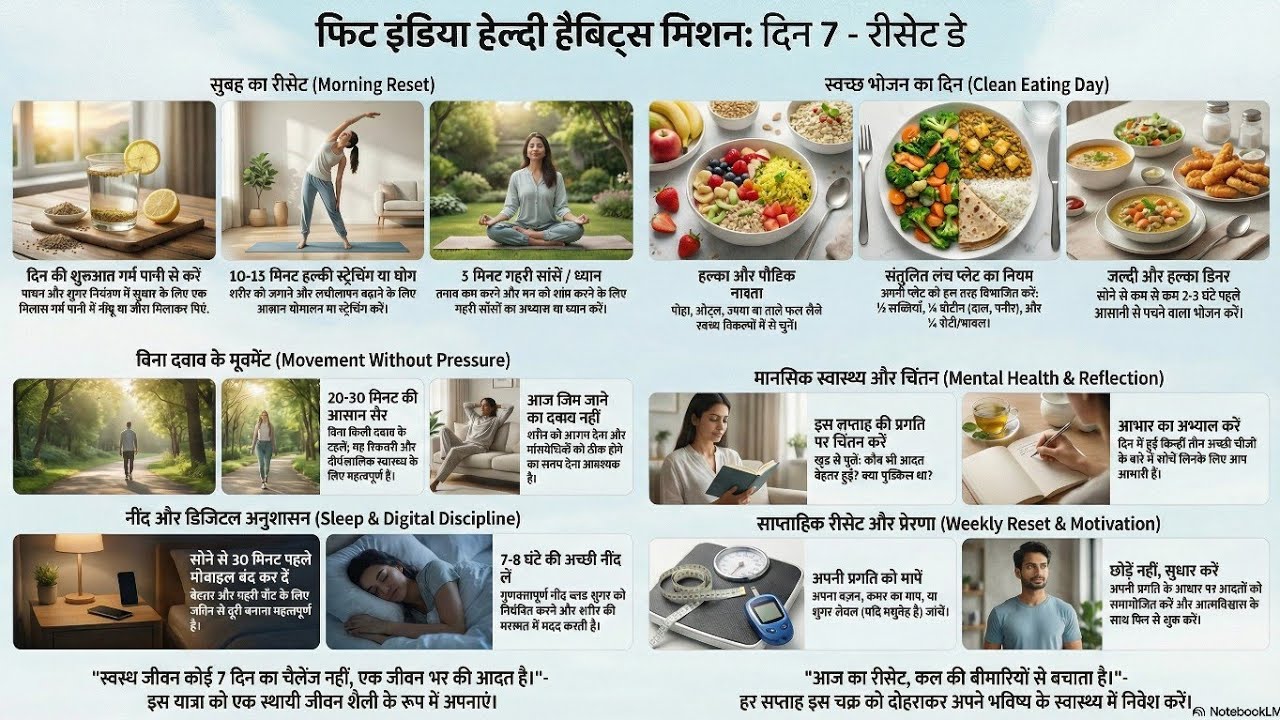 Aadat Badlo, Sehat Banao | Body & Mind Reset Routine