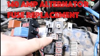 GX470 140 amp fuse removal and replacement