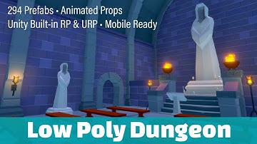 Low Poly Dungeon Example Walkthrough