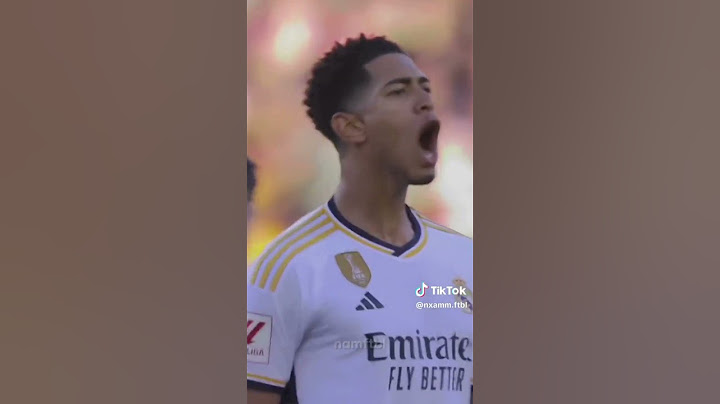 Odtwarzam gola Juda Bellinghama z FC Barceloną 23/24 (#25) #judebellingham #realmadrid #elclasico