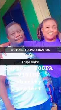 support FOSPA VISION charity project 0200389924