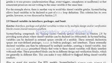 System Verilog 2 (sv_guid 4)