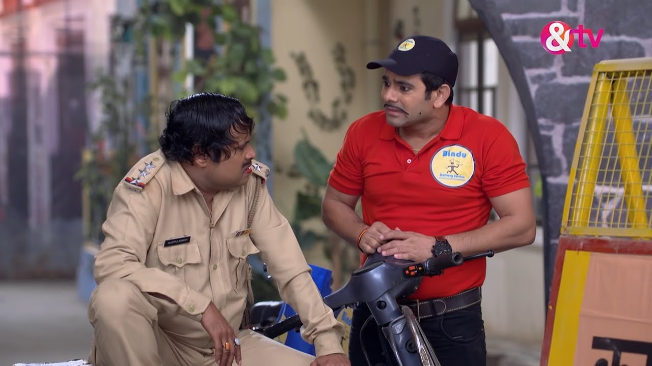 Inspector Happu ने पकड़ा Malkhan को बिना Driving Licence | Bhabi Ji Ghar Par Hai | &TV