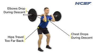 Front Squat - Elbows Dropping