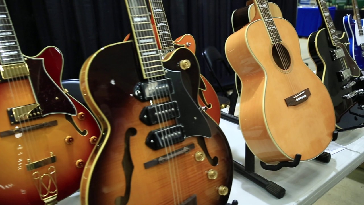 Vashon Custom Guitars at the Guitar Festival 2017 YouTube
