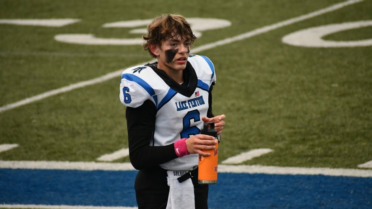 Brice Edmonds Lake Fenton Middle School 8th Grade Football vs Goodrich