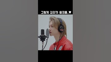 [스트레이키즈] 용복이 목소리에 감탄하고 있는데 윙크까지 날리면..나 죽어ㅠ