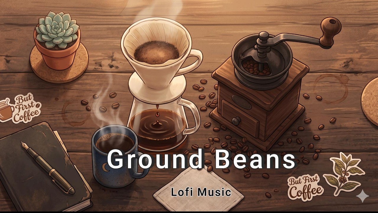 YouTubeでGround Beans 🤎 Cozy Cafe Lofi Beats for Deep Work & Focusを視聴 YouTubeでGround Beans 🤎 Cozy Cafe Lofi Beats for Deep Work & Focusを視聴