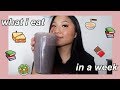 what i eat in a week as a vegan college student 📚🌱