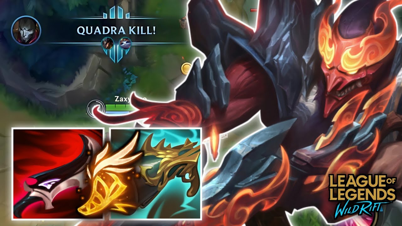 NEW SEASON LETHALITY JHIN BUILD | JHIN WILD RIFT | WILD RIFT