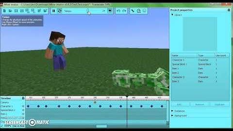 Mine-Imator animation test