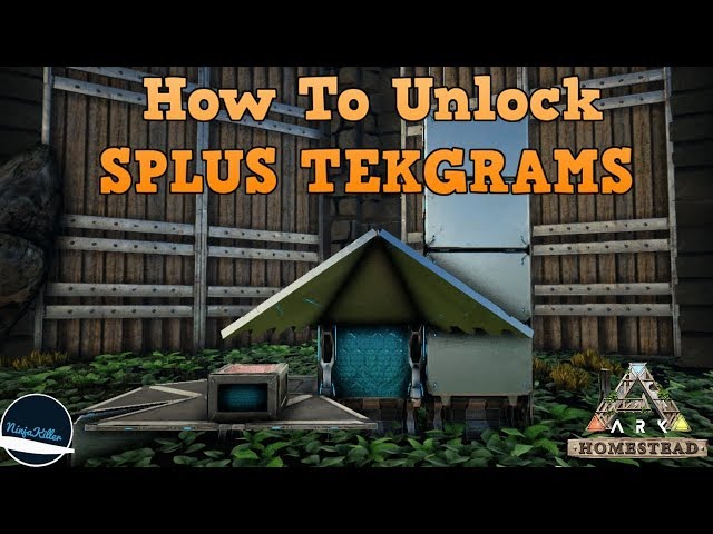 How to Unlock the New S + TEKGRAMS in Ark Survival Evolved