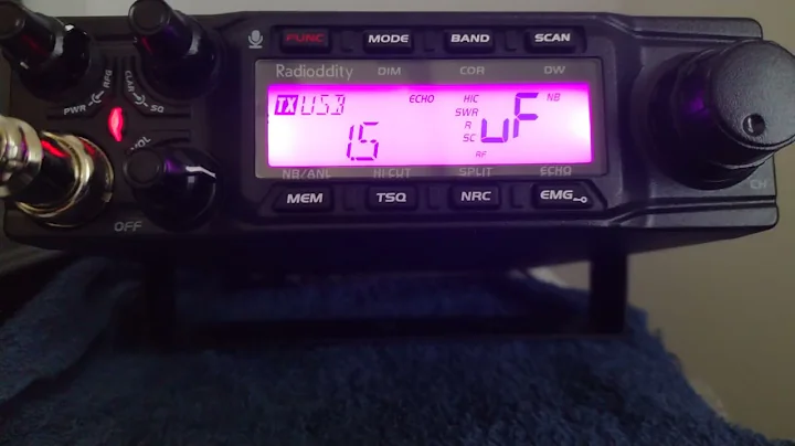 Radioddity QT80: ON THE AIR-Great contact with 26AT155, Marcus in the UK