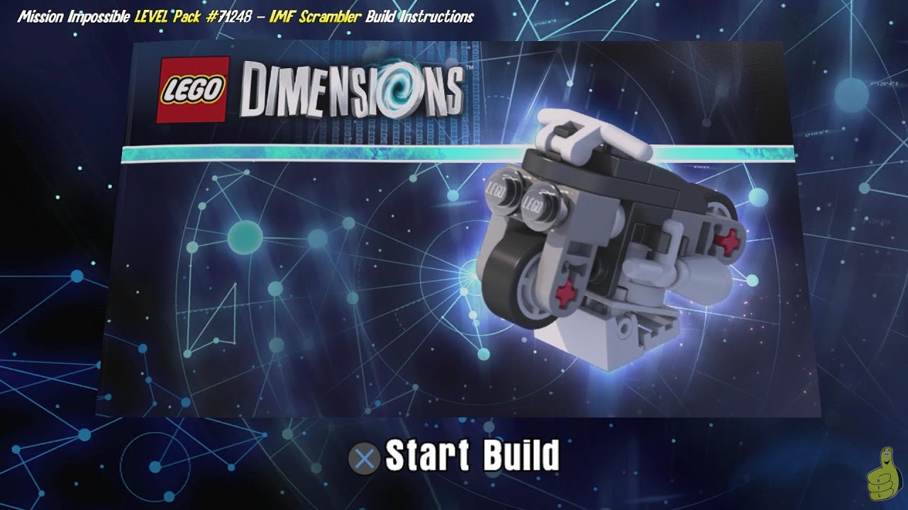 Lego Dimensions: IMF Scrambler / Build Instructions (Mission Impossible LEVEL Pack #71248) HTG - YouTube