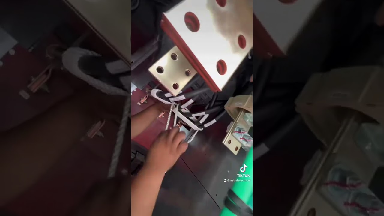 Lashing High Voltage Cable