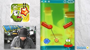 Cut the Rope: Experiments - Sticky Steps 3-5