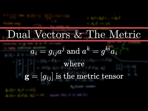 Dual Vector Properties and Raising/Lowering Indices