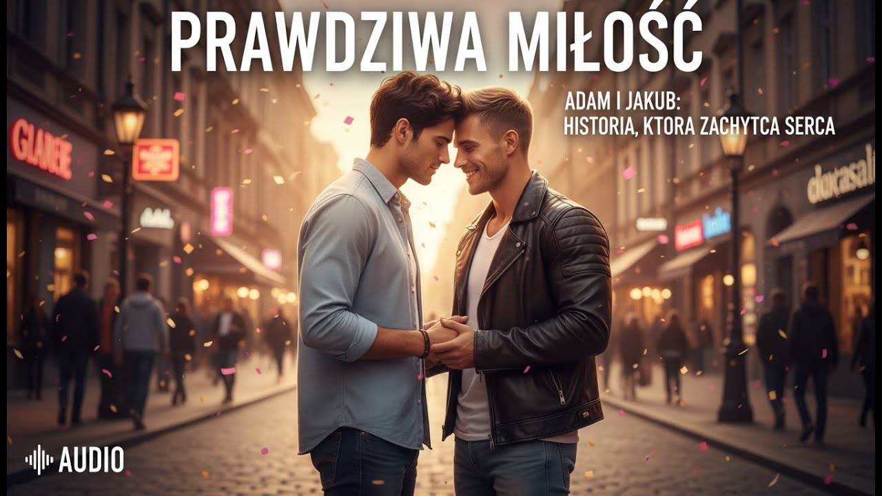 Pociągnął mnie w uliczkę na paradzie... Potem klęknął na kolanach.