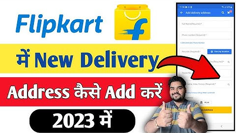 how fo fill address in flipkart ? flipkart me address kaise dale | flipkart address kaise dalte hai