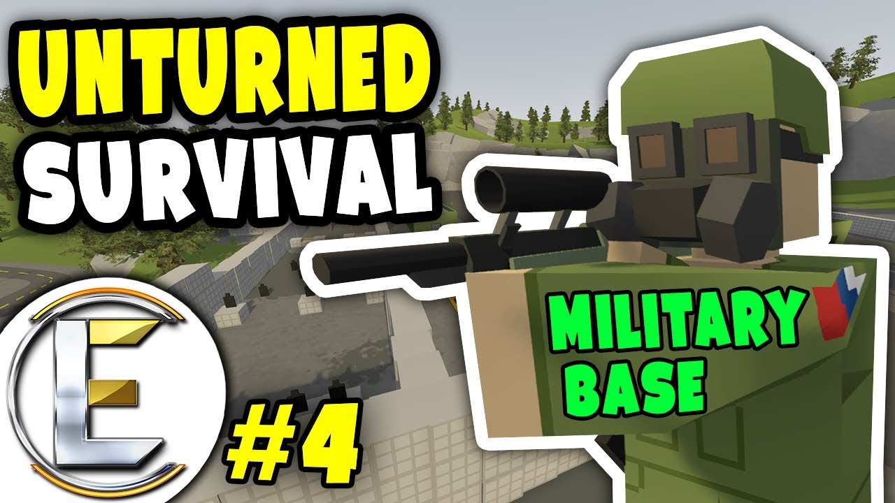 Looting Military base and Silo 22 | Unturned Survival Series #4 ...