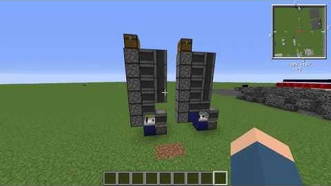Minecraft - Extremely Simple Item Elevator | 2x Hopper Speed (Slightly more compact)