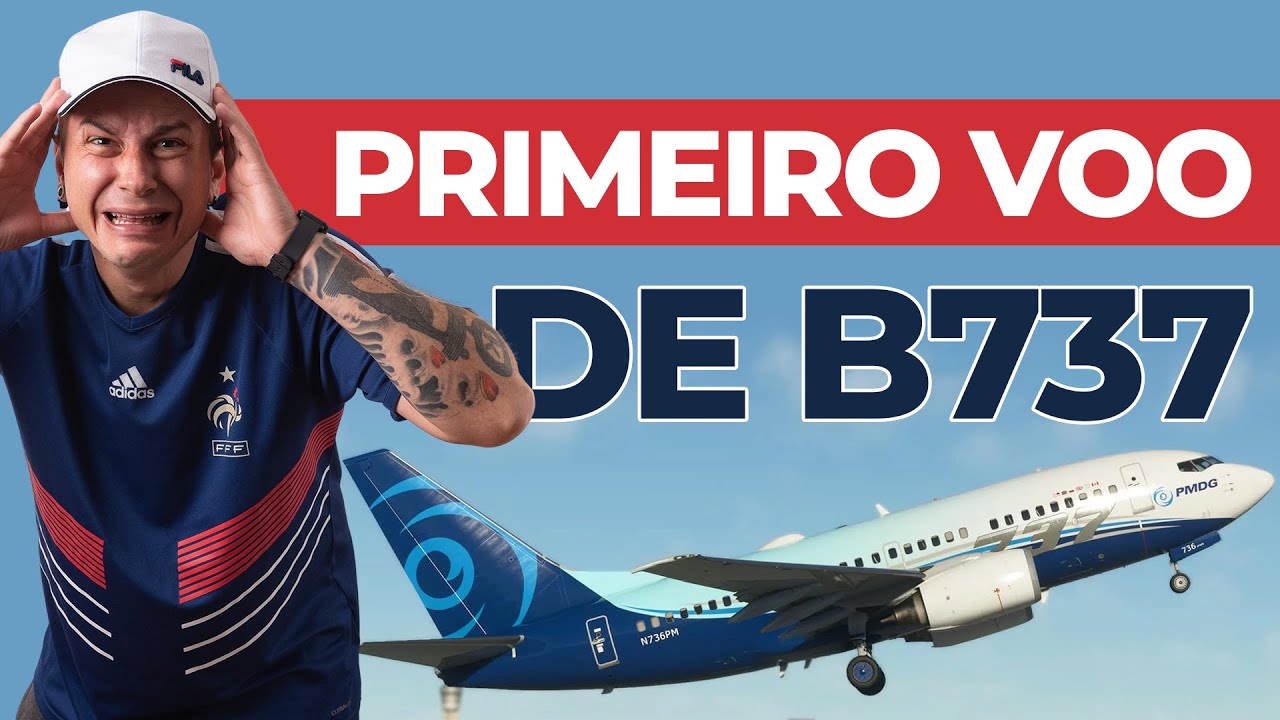 FLIGHT SIMULATOR | Primeiro voo de B737 da PMDG - YouTube