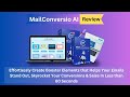 MailConversio AI Review || Marketers, Agencies, Freelancers & Start-Ups Love MailConversio AI